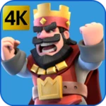 clash royale fondos android application logo